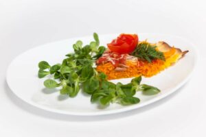 Tarte aux carottes et au thon